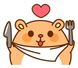 Super Hamster sticker #1093486