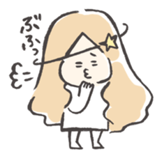 Space & Star Child sticker #1093669