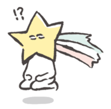 Space & Star Child sticker #1093673