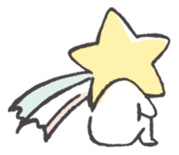 Space & Star Child sticker #1093680
