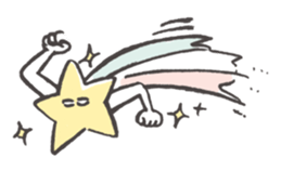 Space & Star Child sticker #1093694