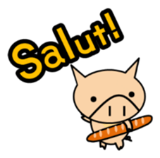 ENJOY! KOBUTA! (French Ver.) sticker #1093706