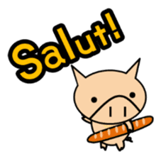 ENJOY! KOBUTA! (French Ver.) sticker #1093706