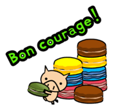 ENJOY! KOBUTA! (French Ver.) sticker #1093712