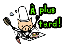 ENJOY! KOBUTA! (French Ver.) sticker #1093718