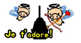 ENJOY! KOBUTA! (French Ver.) sticker #1093722