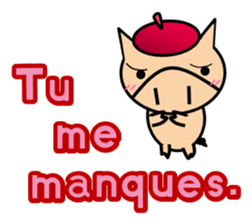 ENJOY! KOBUTA! (French Ver.) sticker #1093728