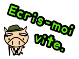 ENJOY! KOBUTA! (French Ver.) sticker #1093735