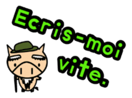 ENJOY! KOBUTA! (French Ver.) sticker #1093735