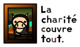 ENJOY! KOBUTA! (French Ver.) sticker #1093741