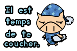 ENJOY! KOBUTA! (French Ver.) sticker #1093743