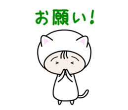 Girl in costume sticker #1093756