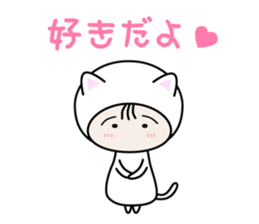 Girl in costume sticker #1093774