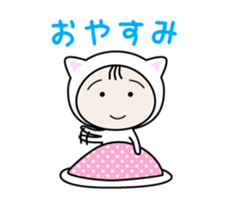 Girl in costume sticker #1093783