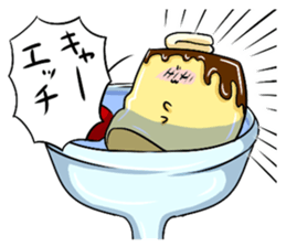Messenger of the pudding sticker #1094396