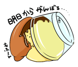 Messenger of the pudding sticker #1094401
