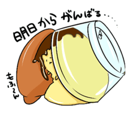 Messenger of the pudding sticker #1094401