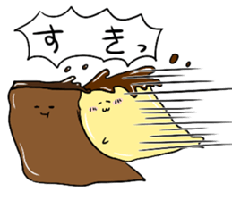 Messenger of the pudding sticker #1094407