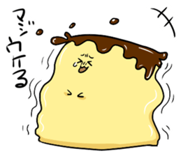 Messenger of the pudding sticker #1094409