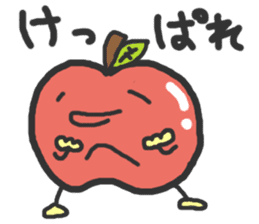 Tsugaru-ben Apple Sticker sticker #1094552