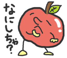Tsugaru-ben Apple Sticker sticker #1094561