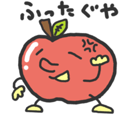 Tsugaru-ben Apple Sticker sticker #1094570