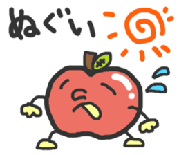 Tsugaru-ben Apple Sticker sticker #1094578