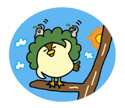 Tree Bird sticker #1094783