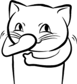 the Sticker of FUNNY CATS sticker #1095274