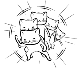 the Sticker of FUNNY CATS sticker #1095287
