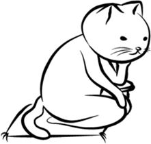 the Sticker of FUNNY CATS sticker #1095288