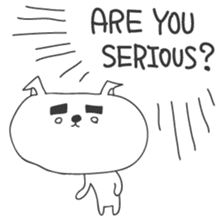 A dog in Kyushu 'Tetsuya' 1 (English) sticker #1095427