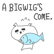 A dog in Kyushu 'Tetsuya' 1 (English) sticker #1095433