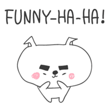 A dog in Kyushu 'Tetsuya' 1 (English) sticker #1095446