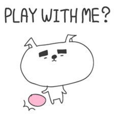 A dog in Kyushu 'Tetsuya' 1 (English) sticker #1095449