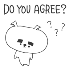 A dog in Kyushu 'Tetsuya' 1 (English) sticker #1095451