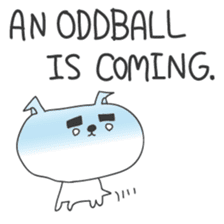 A dog in Kyushu 'Tetsuya' 1 (English) sticker #1095452