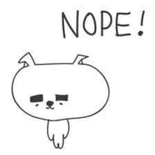 A dog in Kyushu 'Tetsuya' 1 (English) sticker #1095455