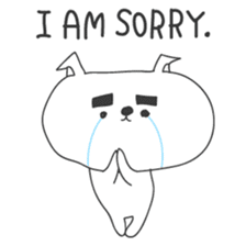 A dog in Kyushu 'Tetsuya' 1 (English) sticker #1095460