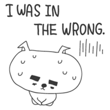 A dog in Kyushu 'Tetsuya' 1 (English) sticker #1095461