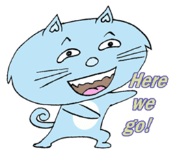 Naughty Cat Gang (English version) sticker #1096024