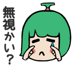 Michi Sanko-chan Farmer's Daugher sticker #1096430