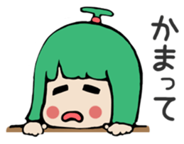 Michi Sanko-chan Farmer's Daugher sticker #1096441