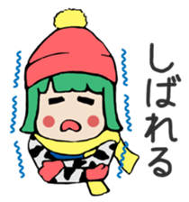 Michi Sanko-chan Farmer's Daugher sticker #1096445