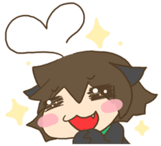 antenna cat sticker #1096468