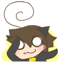 antenna cat sticker #1096469