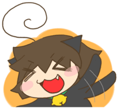 antenna cat sticker #1096470