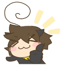 antenna cat sticker #1096473