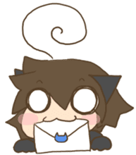 antenna cat sticker #1096475