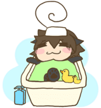 antenna cat sticker #1096479